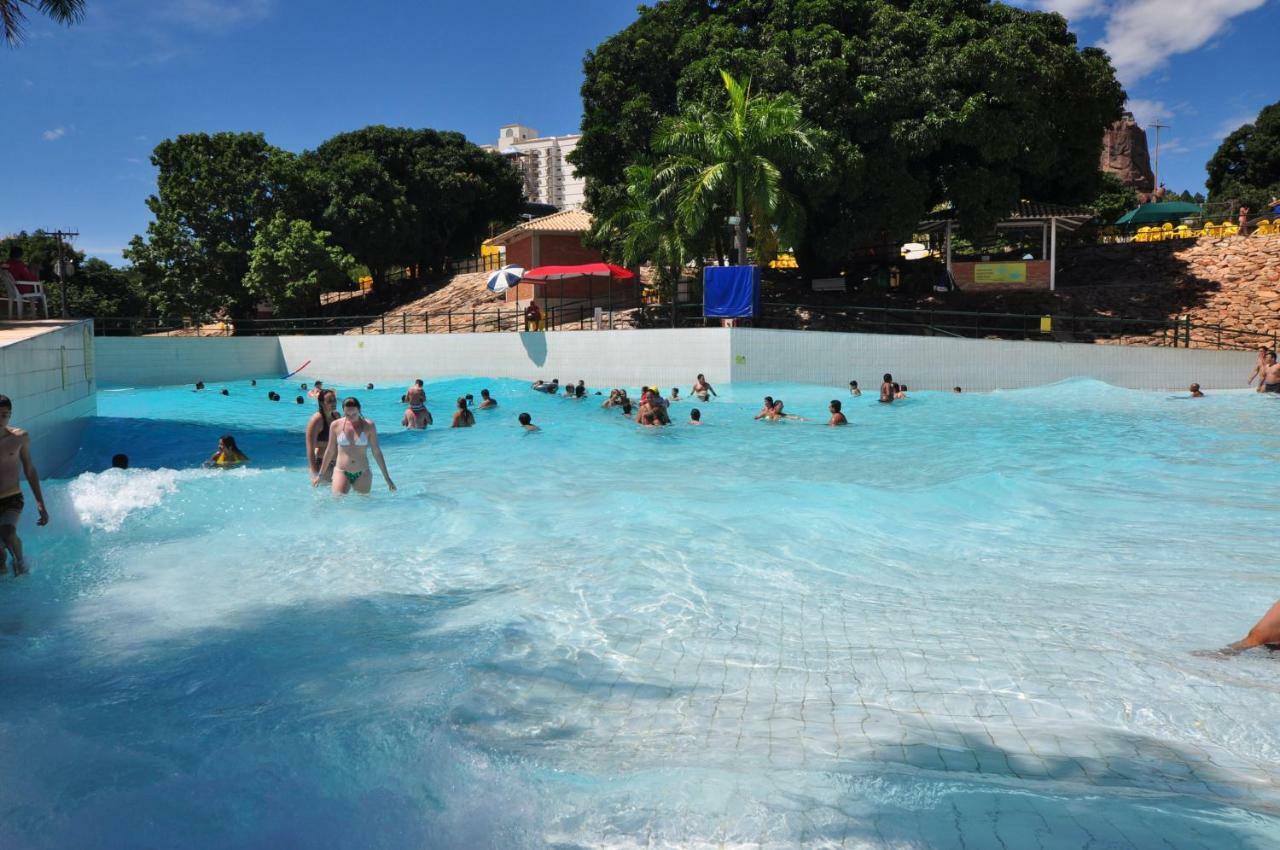 Piazza Acesso Ao Acqua Park Diroma Caldas Novas Lejlighed Eksteriør billede